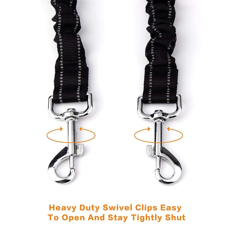 VANVENE Double Dog Leash for Two Dogs - No Tangle, Comfortable Shock Absorbing Reflective Bungee Leash - Image 5